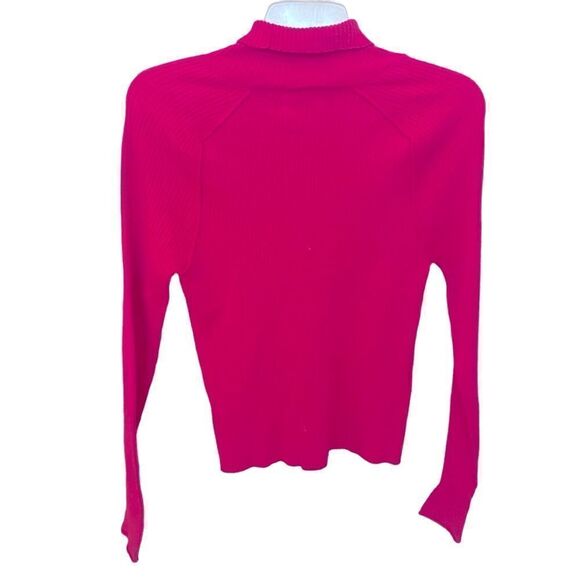 Universal Thread Raspberry Pink Turtleneck Sweater Size XL NWT - Picture 3 of 3